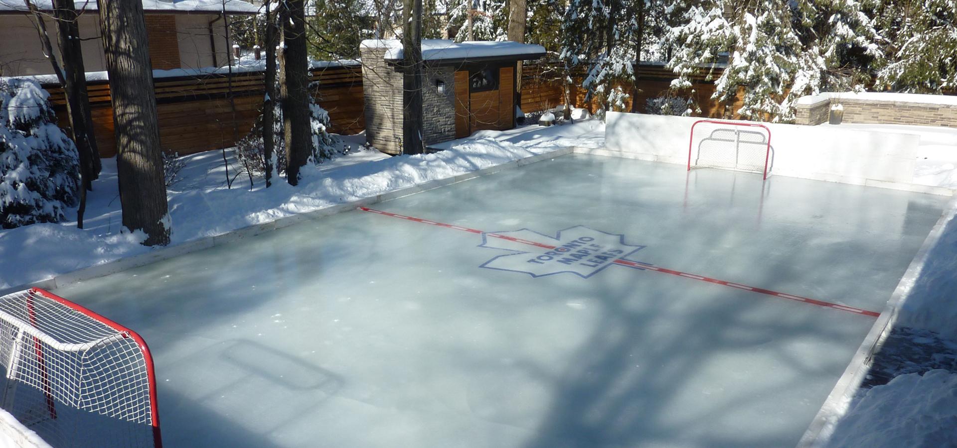 backyard ice rink